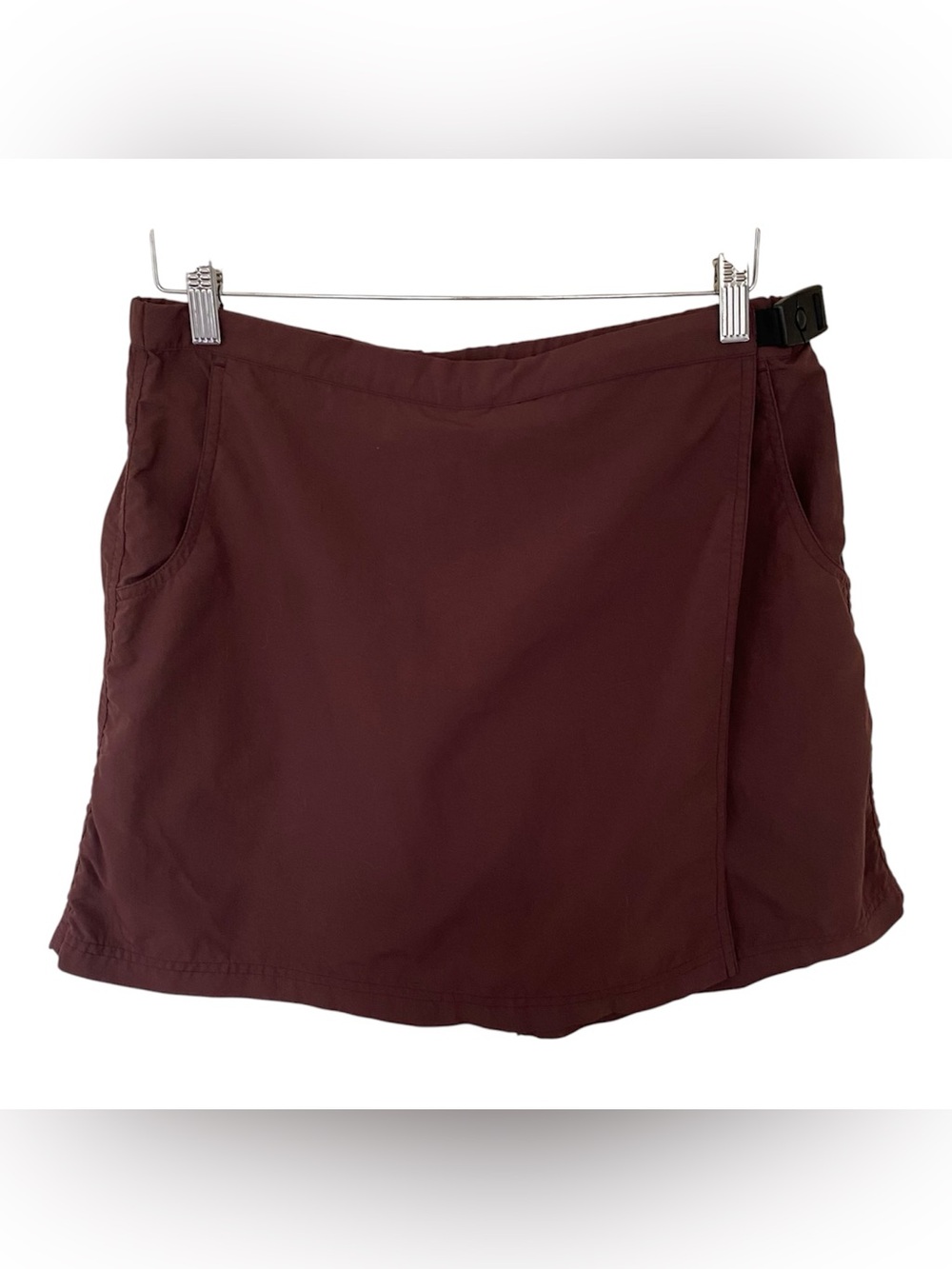 MEC Maroon Athletic Skort with Side Pocket